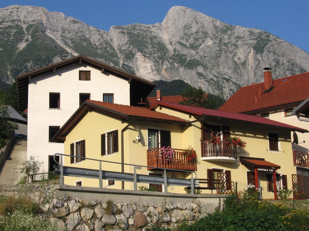 Country House Fon Kobarid Buitenkant foto
